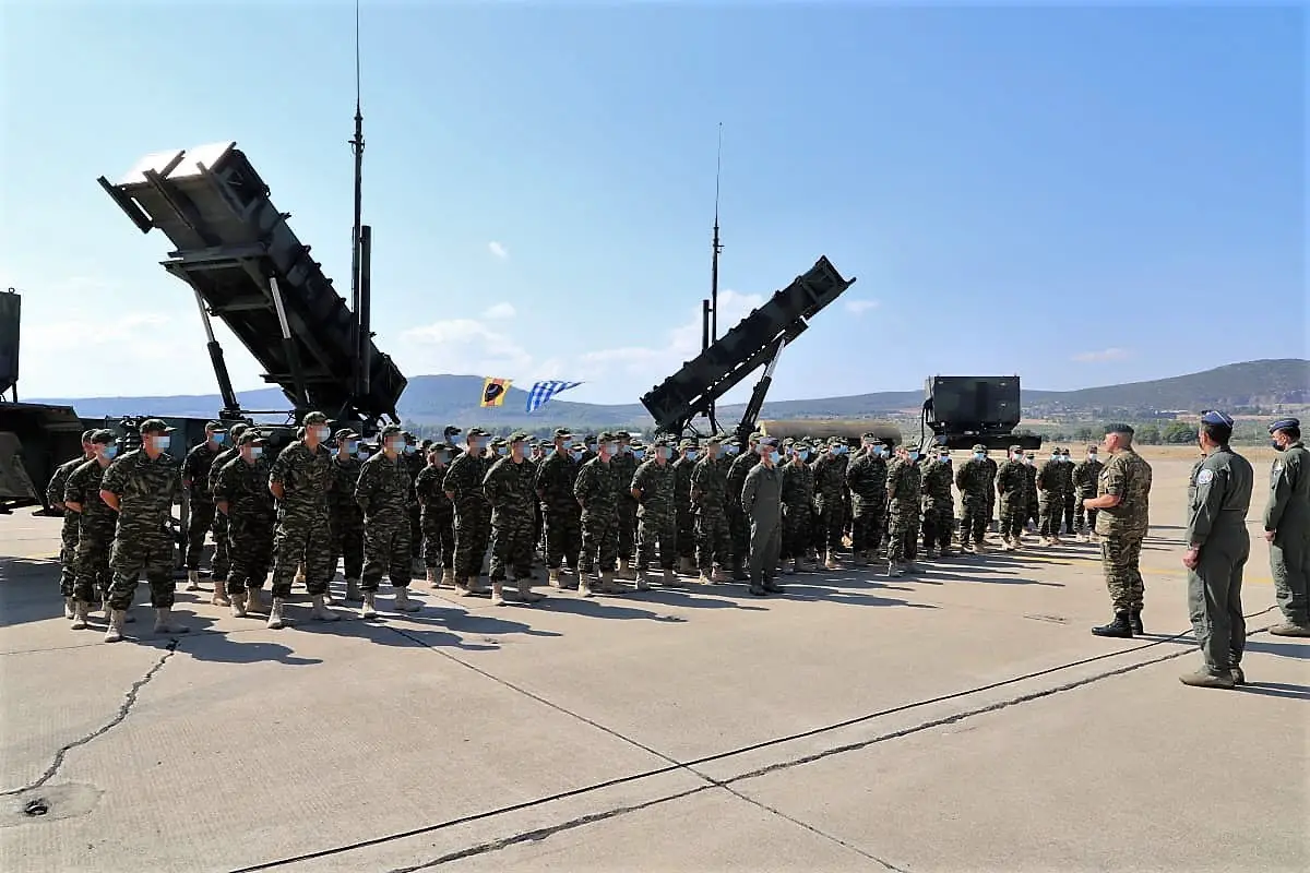 Departure Ceremony of Hellenic Air Force PATRIOT Battery to Saudi Arabia