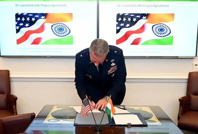 India and US sign Project Agreement for Air-Launched Unmanned Aerial Vehicle