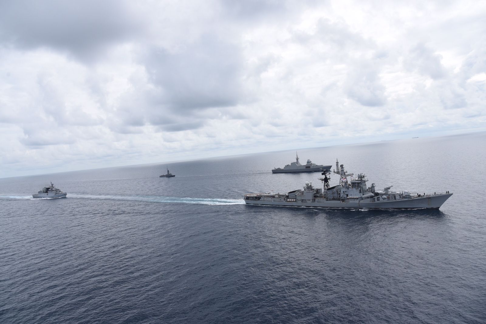 Indian Navy Conducts Maritime Bilateral Exercise with Republic of Singapore Navy