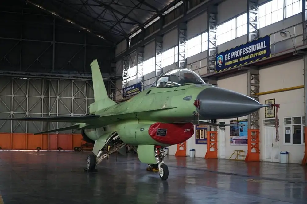 Indonesian Air Force Completes Enhanced Mid-life Upgrade on fifth F-16