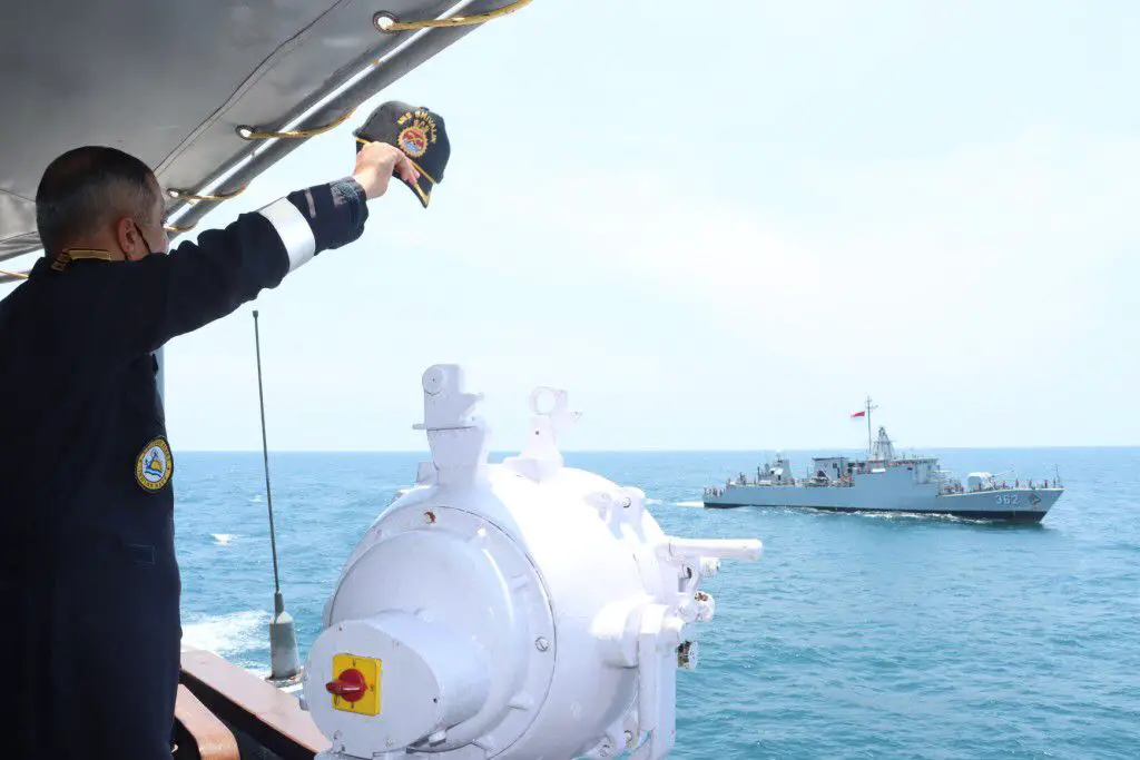 Indonesian Navy and Indian Navy Concluded Exercise Samudra Shakti in Sunda Strait