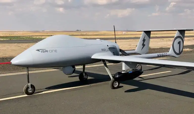 BlackKite Wide-Area Sensor on ISR-ONE Unmanned Aircraft System