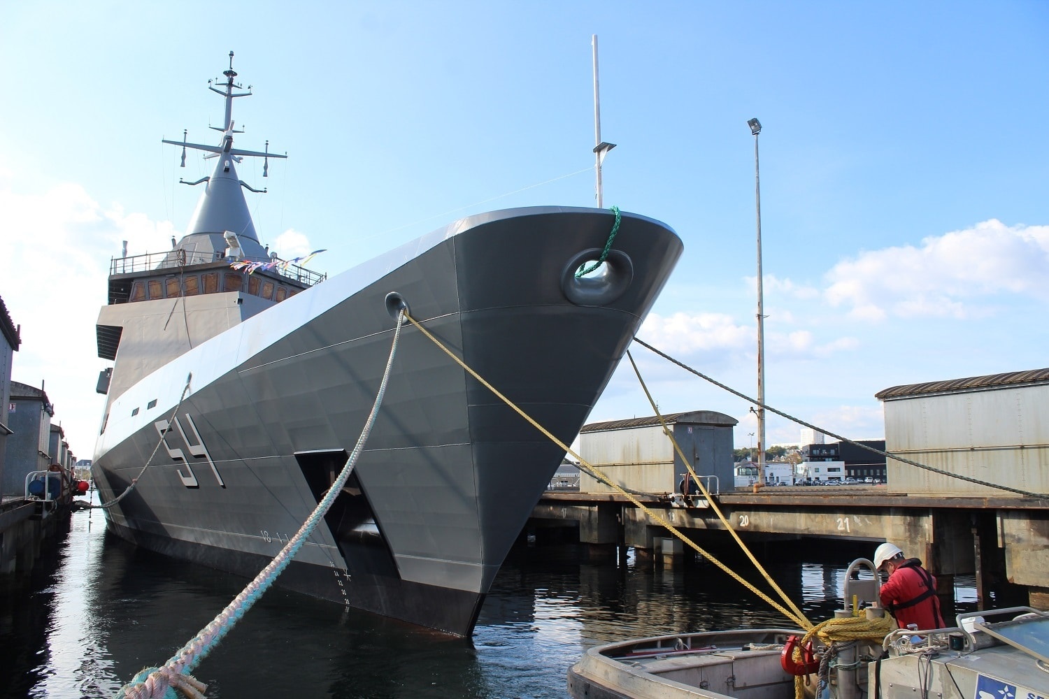 Naval Group Launches Fourth Offshore Patrol Vessel for Argentine Navy