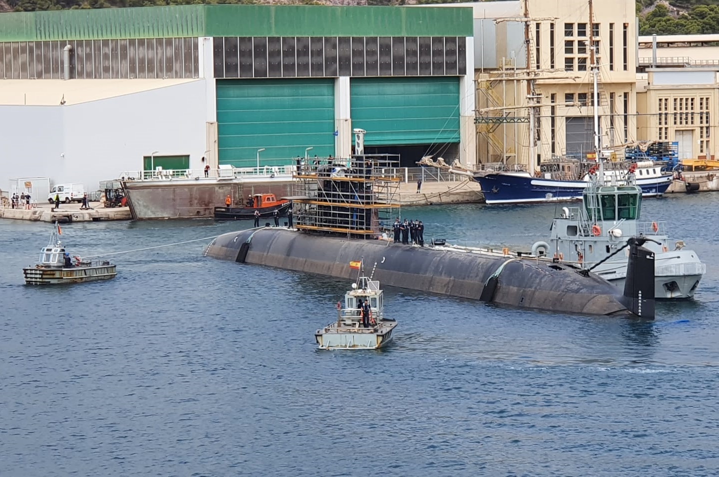 Navantia Delivers Combat System Trials for Spanish Navy Submarine Isaac Peral (S-81)