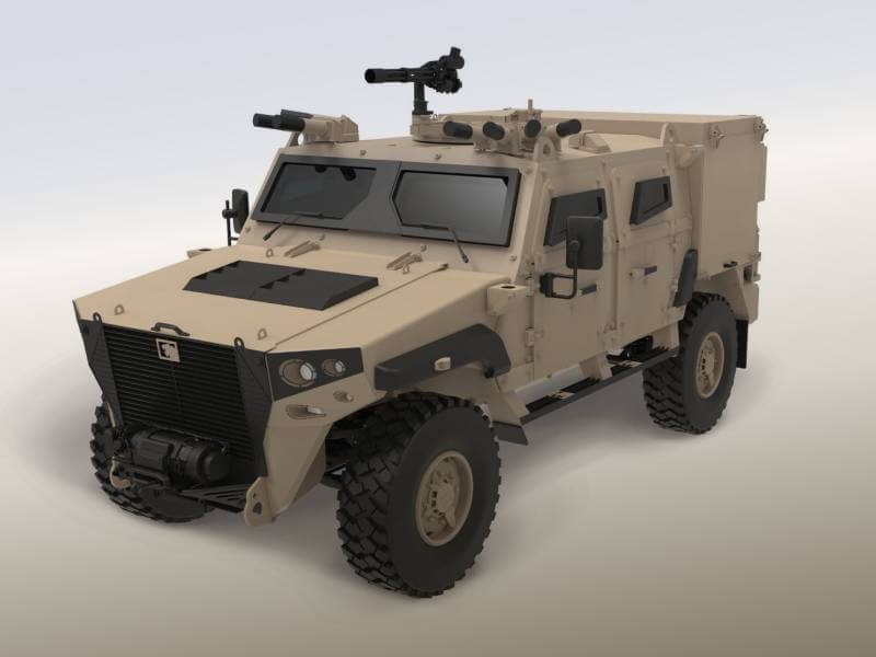 NIMR's AJBAN MK2 Protected Light Tactical Patrol Vehicle