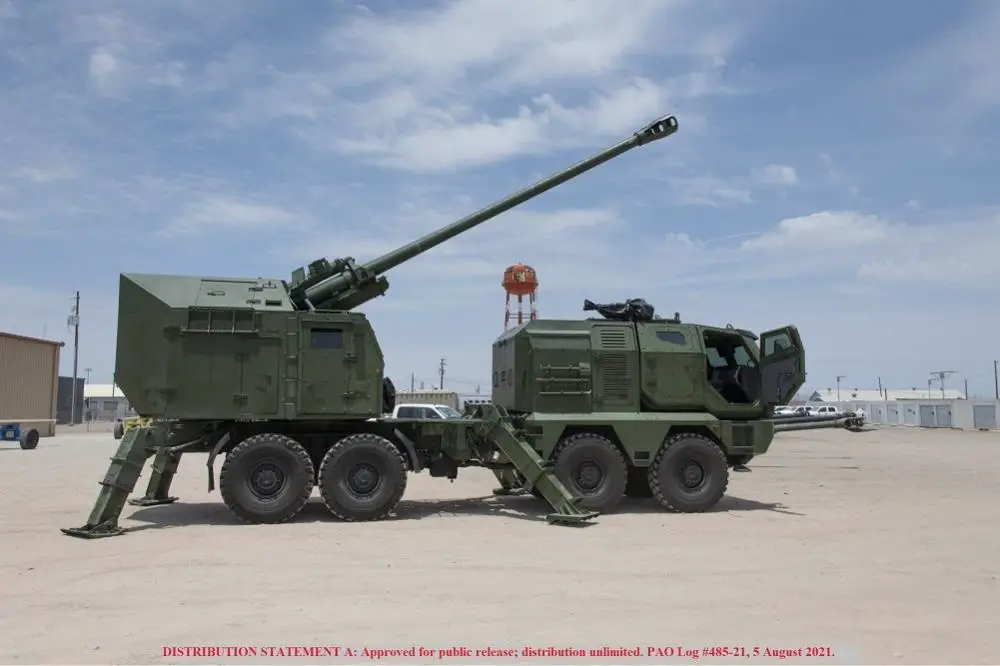  Serbian NORA-B52 M21 Howitzer Successfully Completed Test-fires U.S. Army Yuma Proving Grounds  
