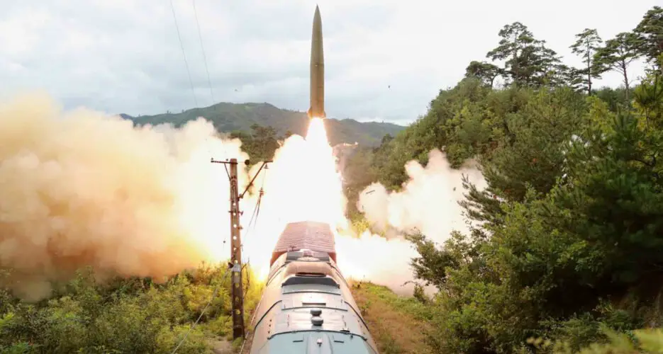North Korea Tested New Train-launched Ballistic Missile Delivery System