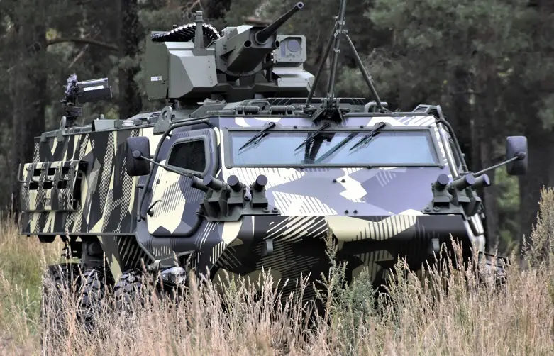 Patria 6x6 Heavy Armoured Personnel Carrier with Cockerill CLWS