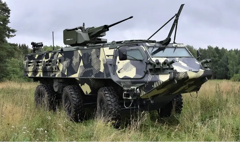 Patria 6x6 Heavy Armoured Personnel Carrier with Cockerill CLWS