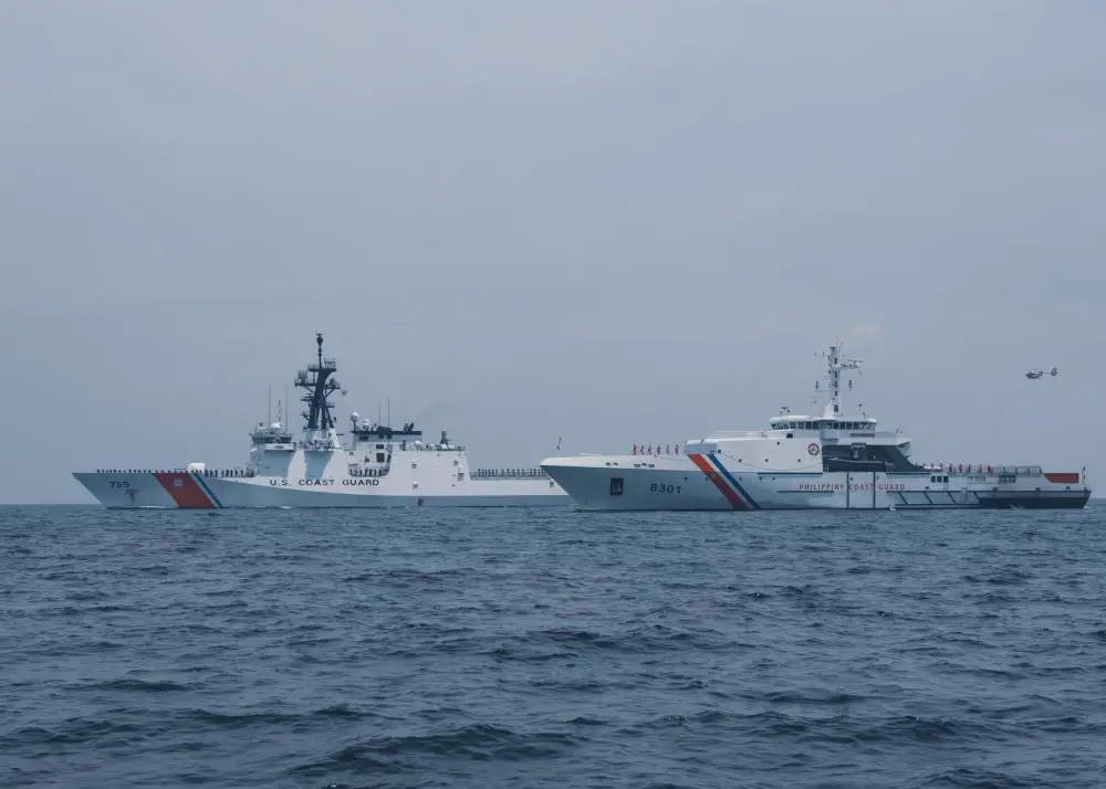 Philippine Coast Guard and US Coast Guards Conduct Joint Maritime Exercise in Subic