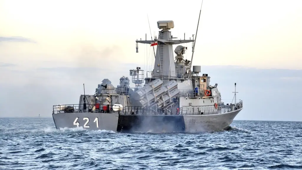 Polish Navy Fast Missile Boat ORP Orkan