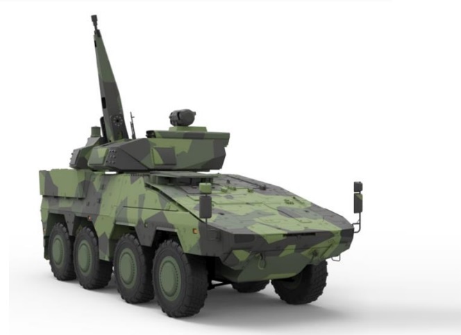 Rheinmetall Unveils Universal Hybrid Mobile Short-range Air Defence "Skyranger 30"