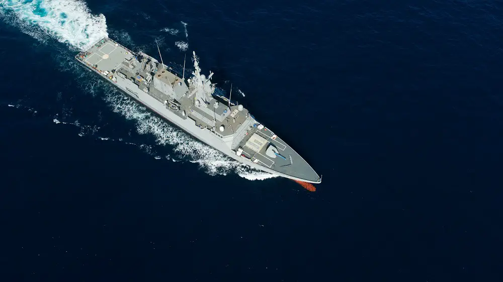 Royal Saudi Naval Forces Corvette Al Jubail (NB 546) Starts Its Sea Trials