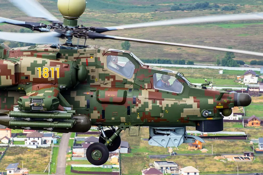 Russian Helicopters Holding Launches New Round of Mi-28NM Attack Helicopter Flight Test