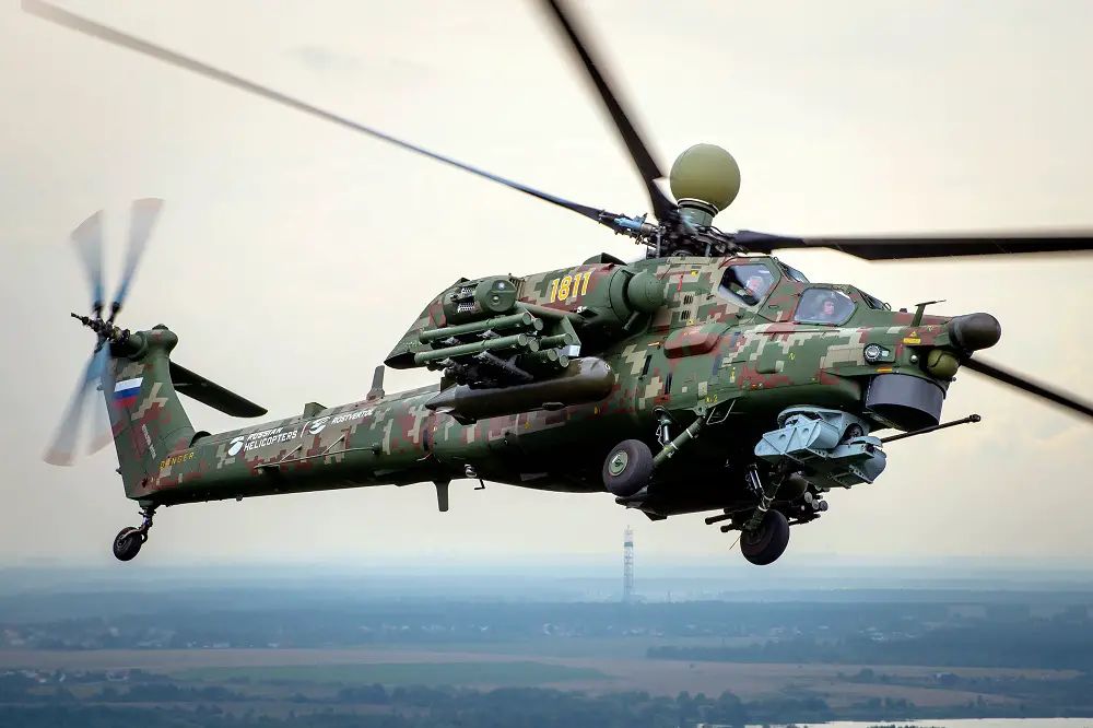 Russian Helicopters Holding Launches New Round of Mi-28NM Attack Helicopter Flight Test