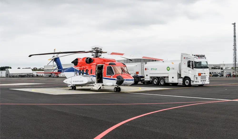 Sikorsky S-92 Helicopter Completes First Flight Using Biofuel