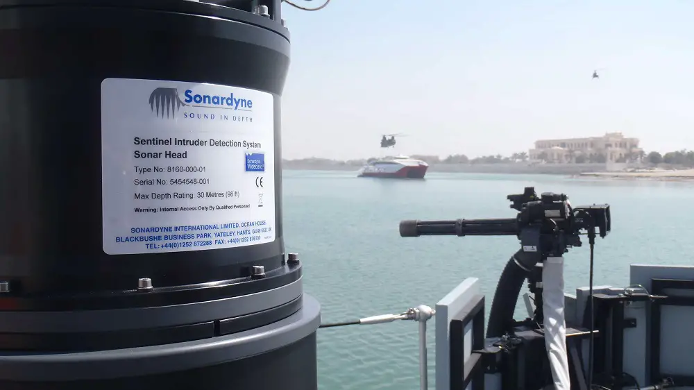 Sonardyne to Deploy Sentinel Intruder Detection Sonar (IDS) in the Middle East
