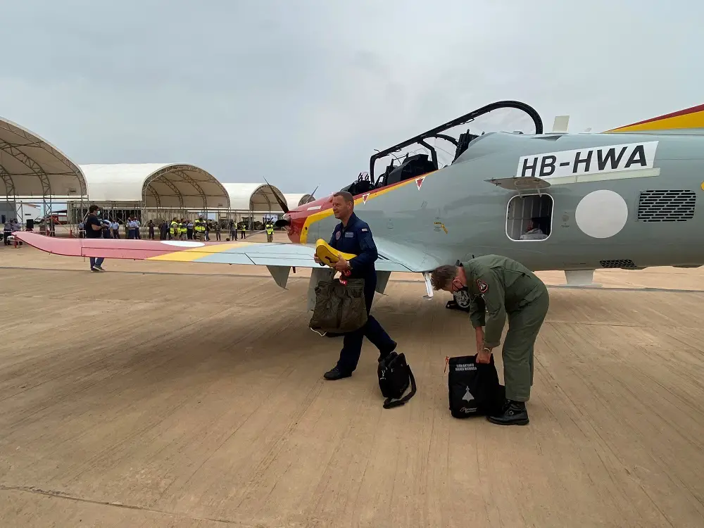 Spanish Air Force Receives Its First PC-21 Turboprop-powered Advanced Trainer 