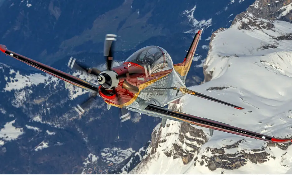 Spanish Air Force Pilatus PC-21 Turboprop-powered Advanced Trainer