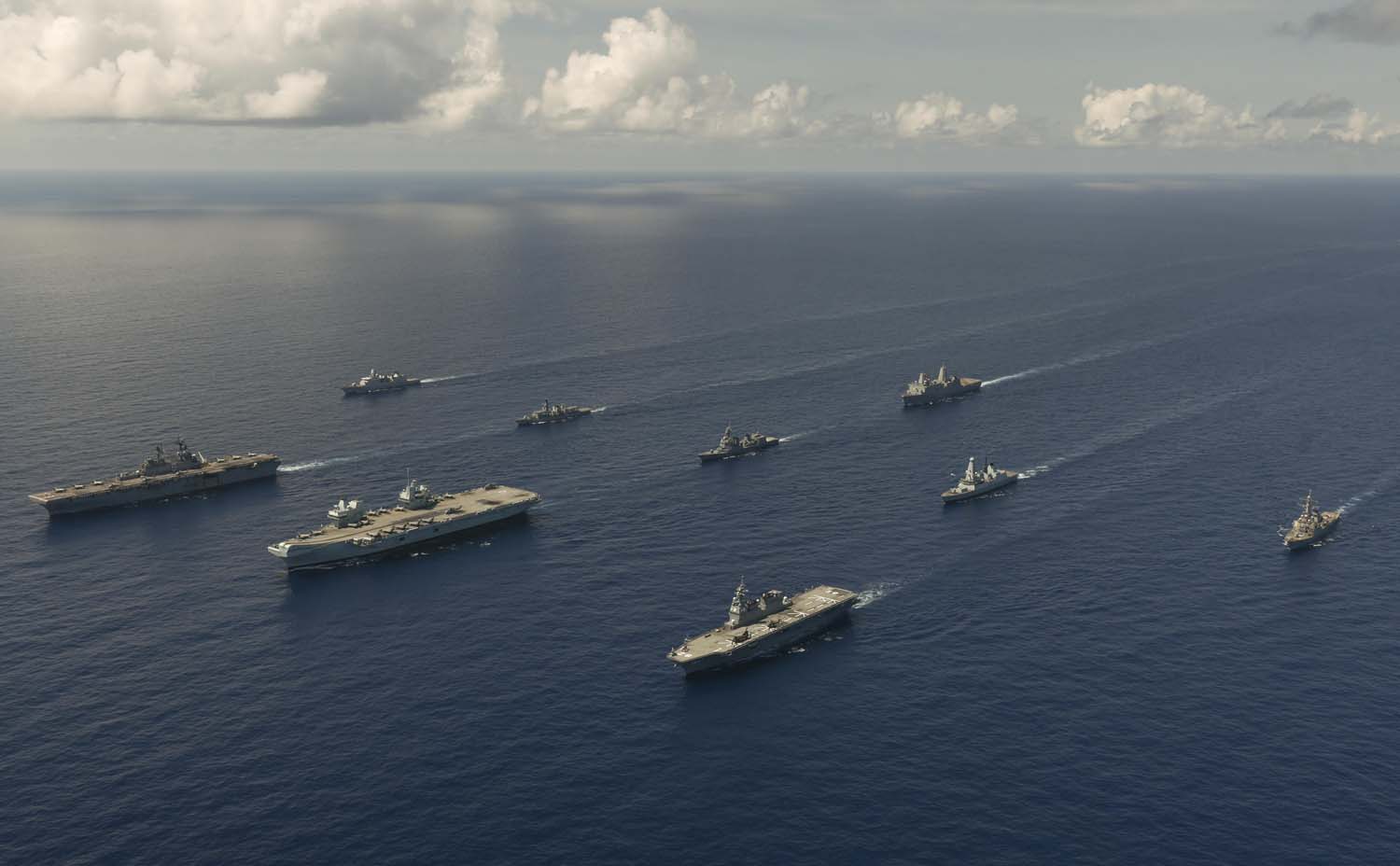 UK, Netherlands, United States and Japan Complete Naval Joint Exercises in the Pacific