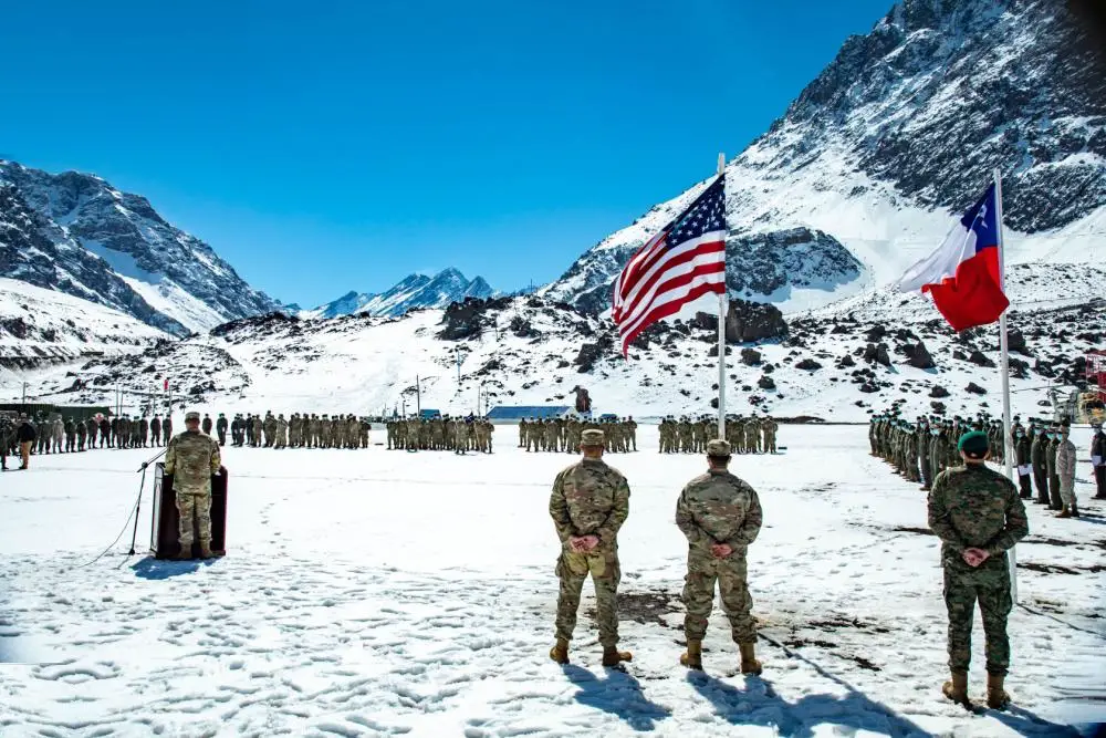 US Army and Chilean Army Complete Southern Vanguard Training Exercise in Andes Mountain