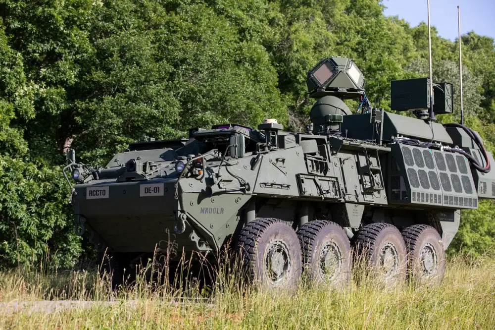 US Army to Field 50kW-class Laser-equipped Stryker Combat Vehicle Prototypes in FY 2022