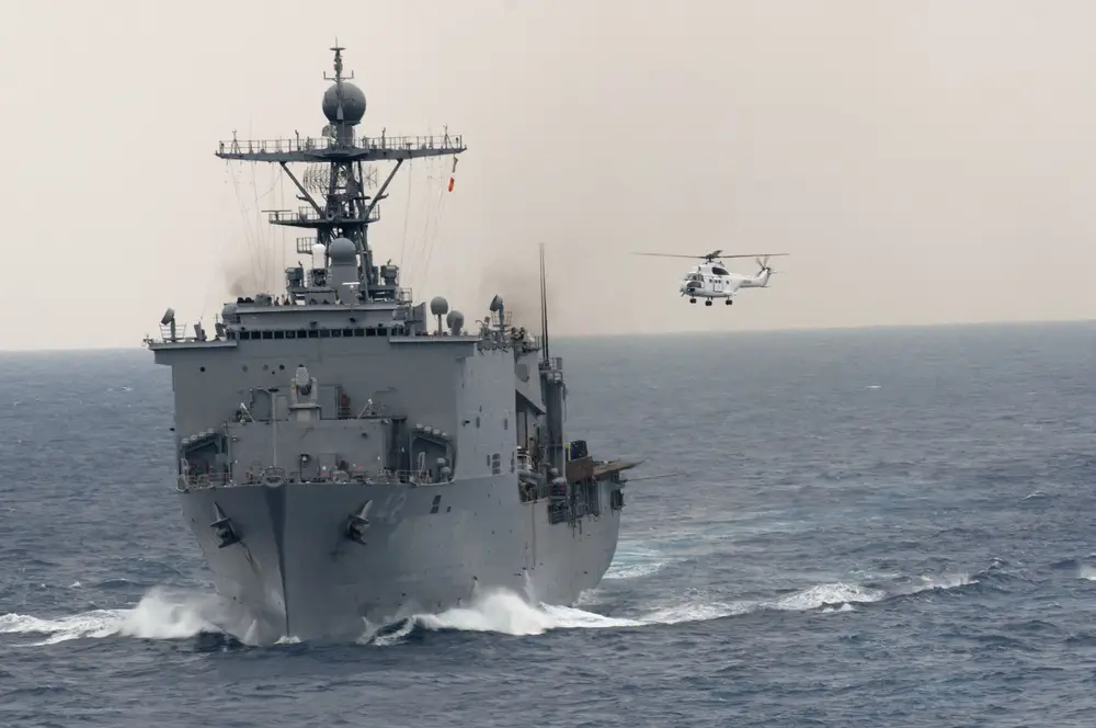 US Navy Amphibious Dock Landing Ship USS Germantown Completes Forward-deployment to Japan
