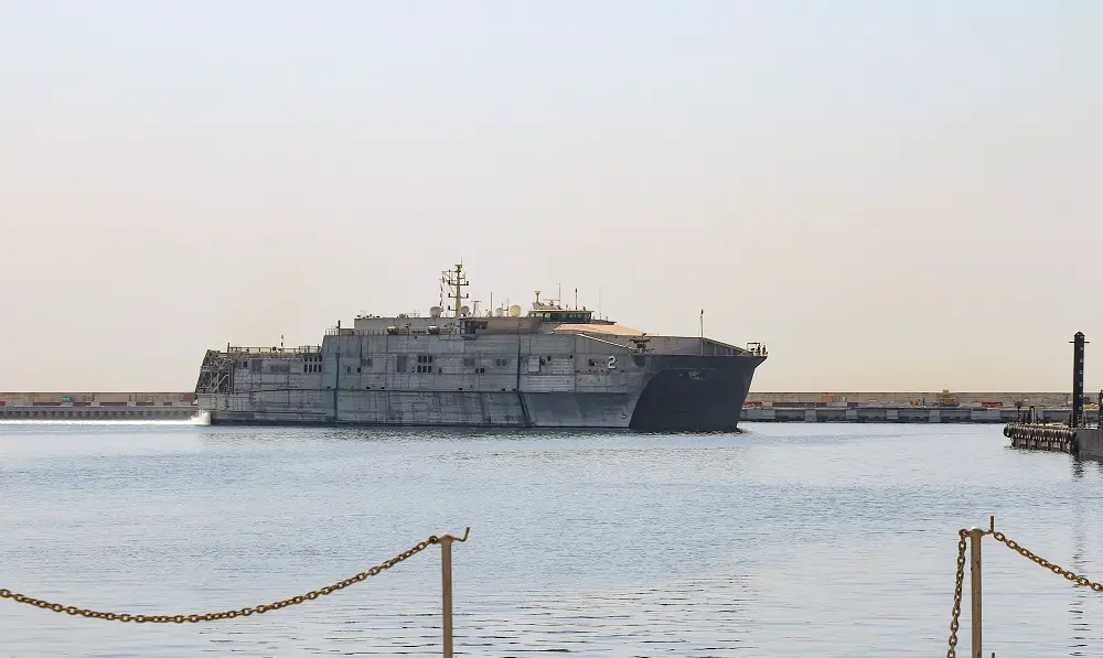 US Navy USNS Choctaw County Arrives in Lebanon for First-Ever Central Partnership Station