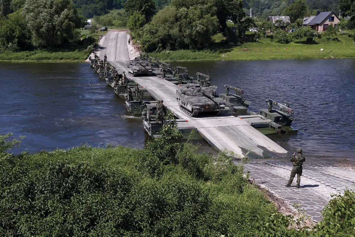 South Korea Selects General Dynamics European Land Systems' M3 Amphibious Bridge & Ferry System