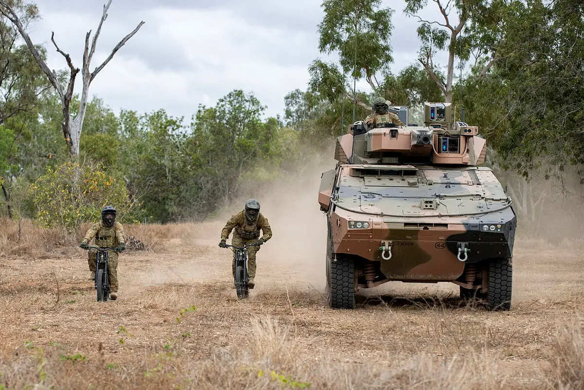 Australian Army 2nd/14th Light Horse Regiment Testing Stealth Reconnaissance E-bikes for Use in Combat