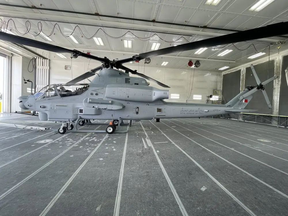 Bell Textron Inc Completes First Bahrain AH-1Z Viper Attack Helicopter