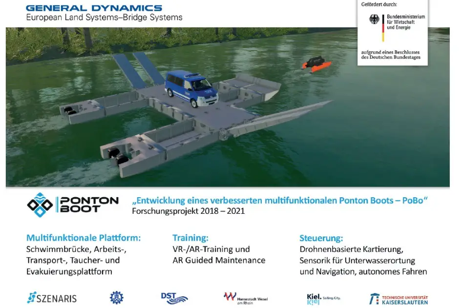 GDELS-Bridge Systems to Demonstrate Pontoon Boat System for Civil Protection and Disaster Relief