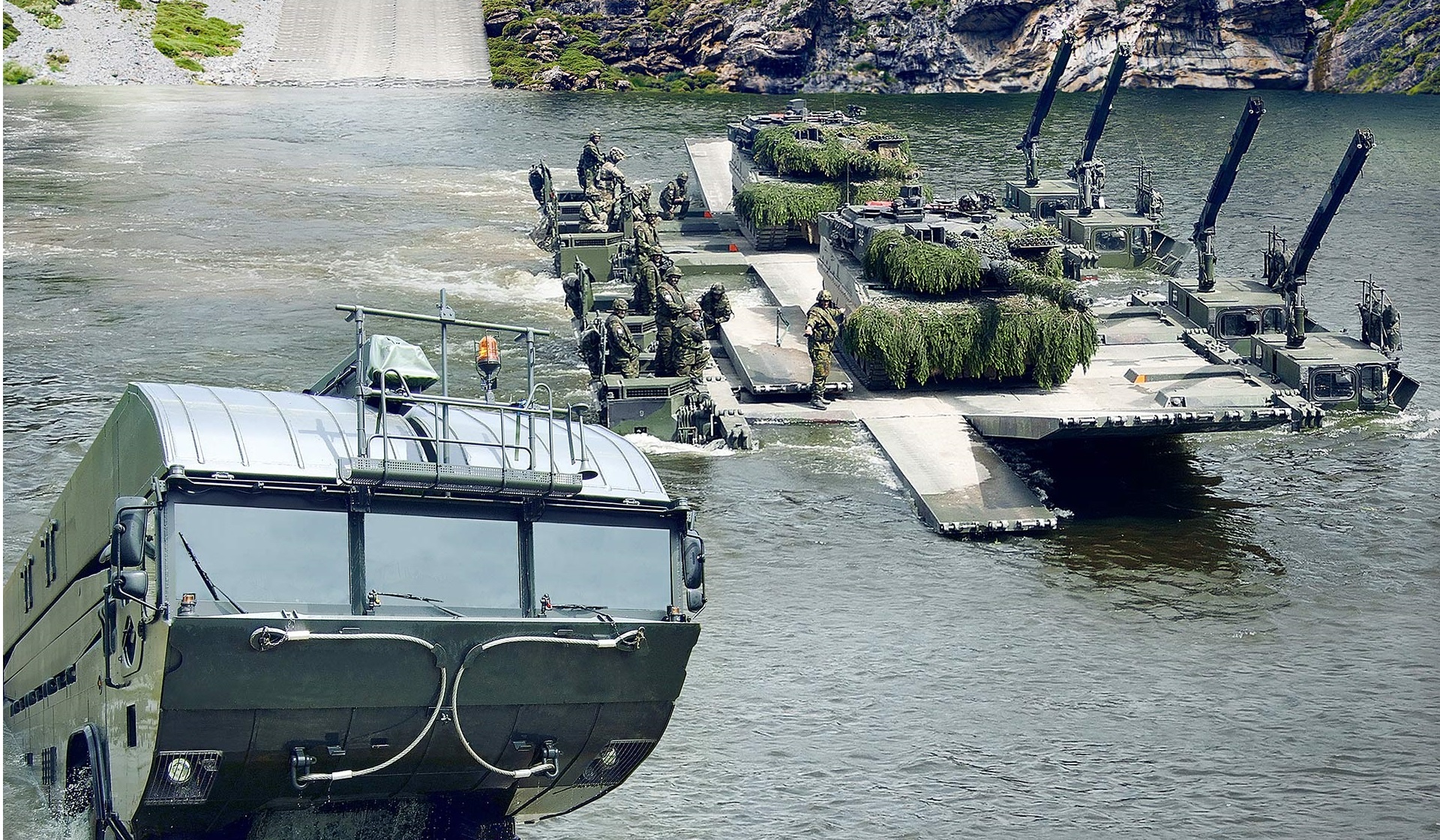General Dynamics to Supply M3 Amphibious Bridge and Ferry System to Latvian Land Forces