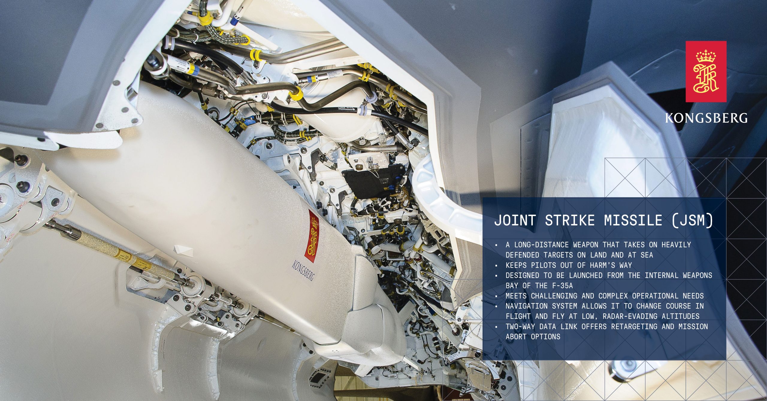 The Joint Strike Missile is an air-launched version of Kongsberg’s Naval Strike Missile.