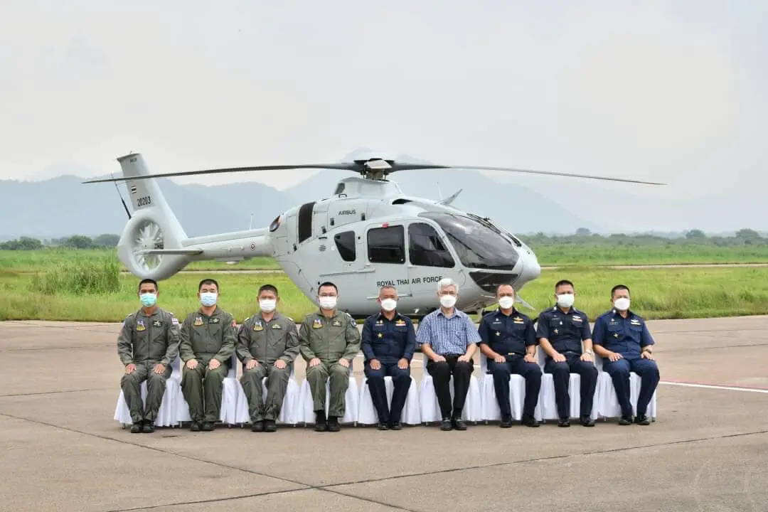 Royal Thai Air Force Begins Operating Airbus H135 Light Training Helicopter
