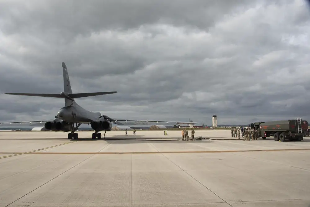 Spangdahlem Air Base Refuels US Air Force BTF B-1 Bombers with VIPER for First Time