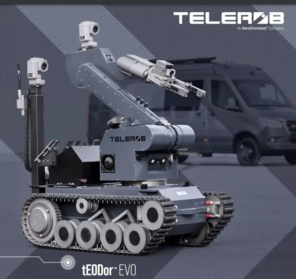  tEODor™ EVO unmanned ground vehicle (UGV)