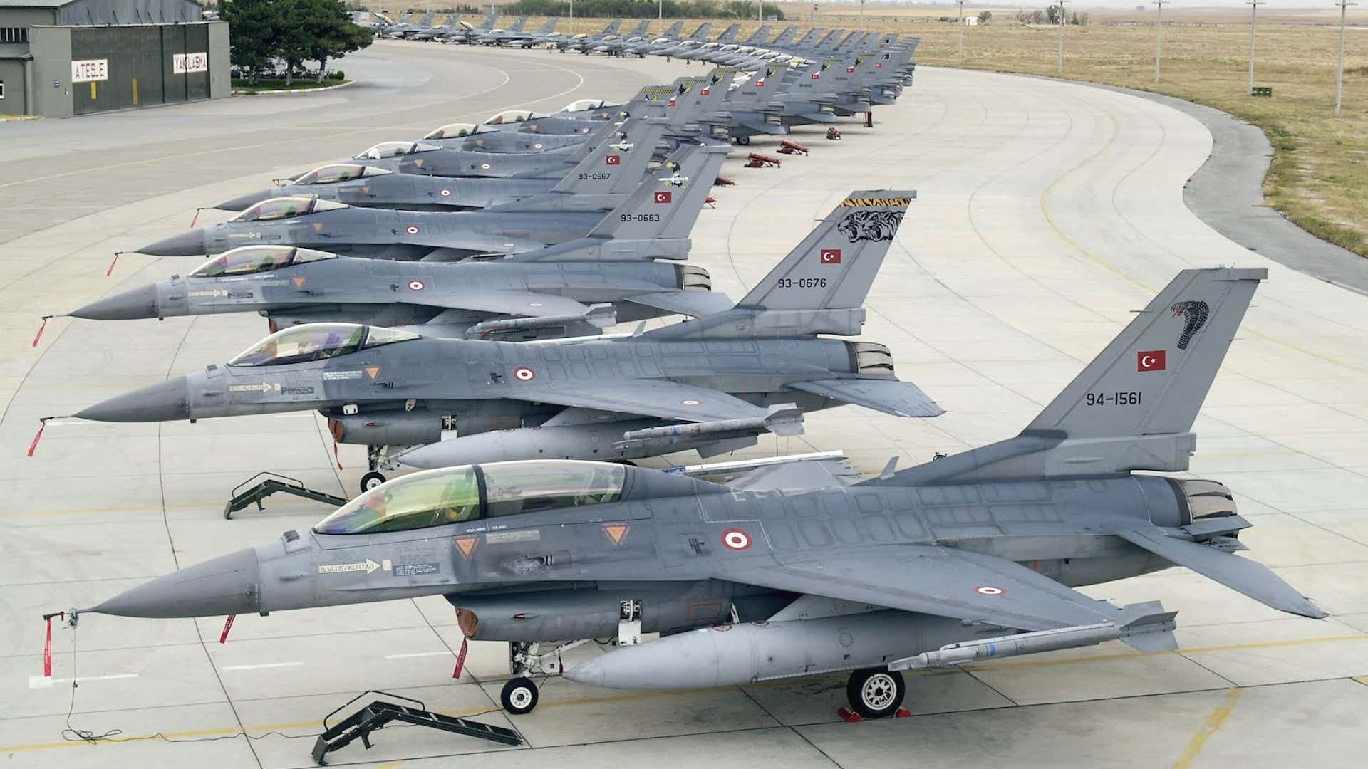 Turkey Asks US to Buy 40 F-16 Jets and 80 Upgrade Kits to Upgrade F-16 Fleet