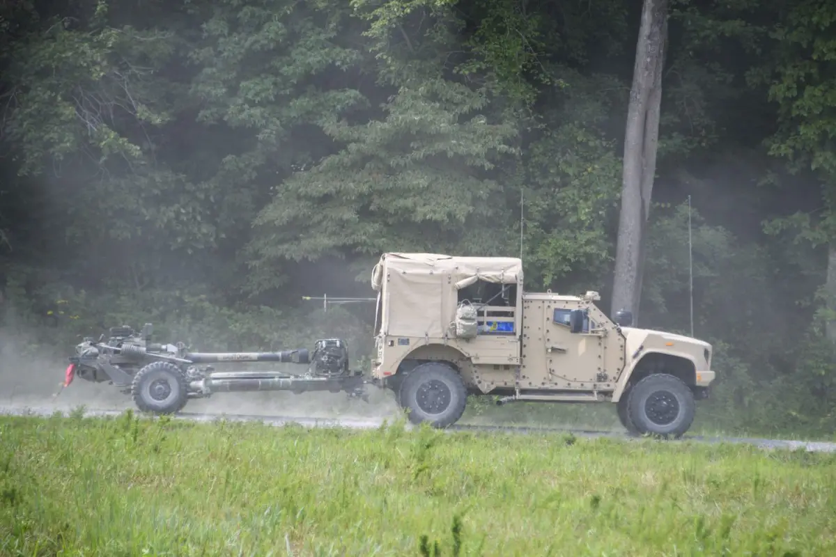 US Army 101st Airborne Field Artillery Conduct JLTV Fires Integration Operational Test