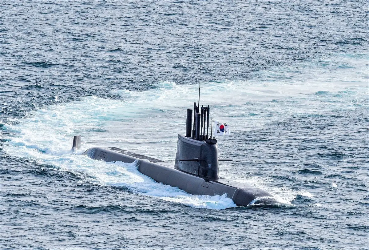  Republic of Korea Navy KSS III Submarine ROKS Dosan Ahn Changho (SS-083)