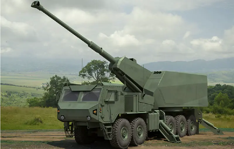 Elbit System Sigma 155mm/52 calibre self-propelled howitzer