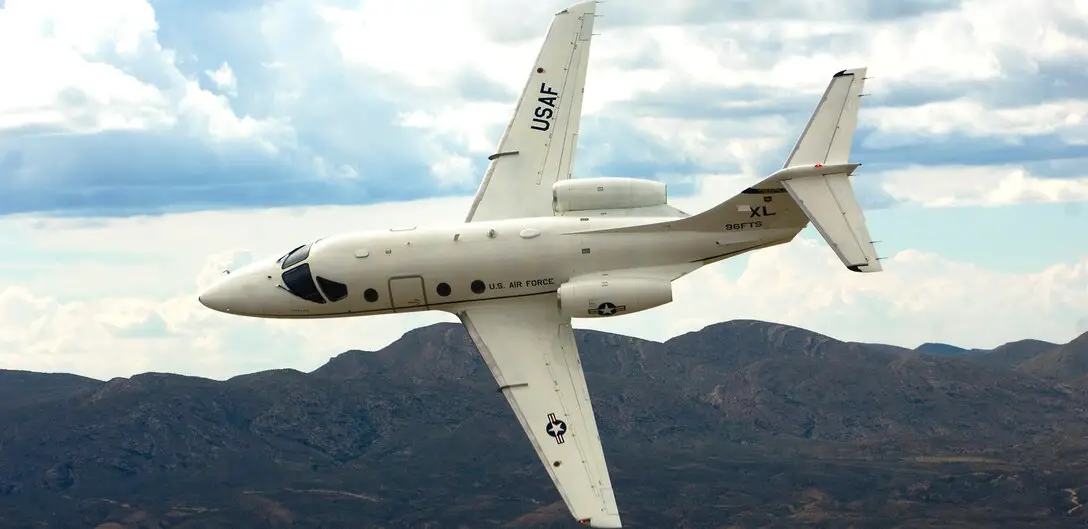 U.S. Air Force Raytheon T-1 Jayhawk Jet Trainer Aircraft