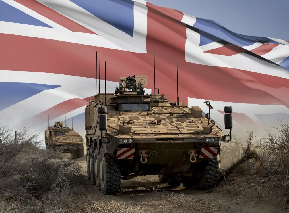 UK Boxer 8x8 Multirole Armoured Fighting Vehicle