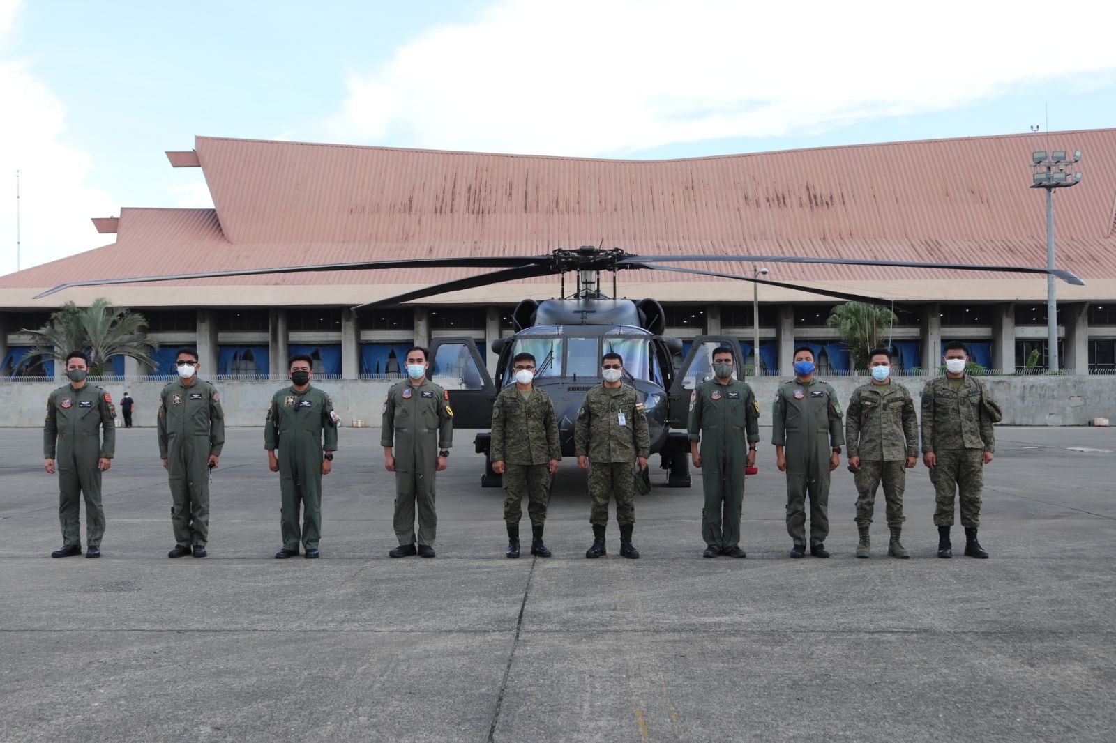 The Armed Forces of the Philippines Eastern Mindanao Command Boosted with newly acquired four new S-70i Blackhawk helicopters
