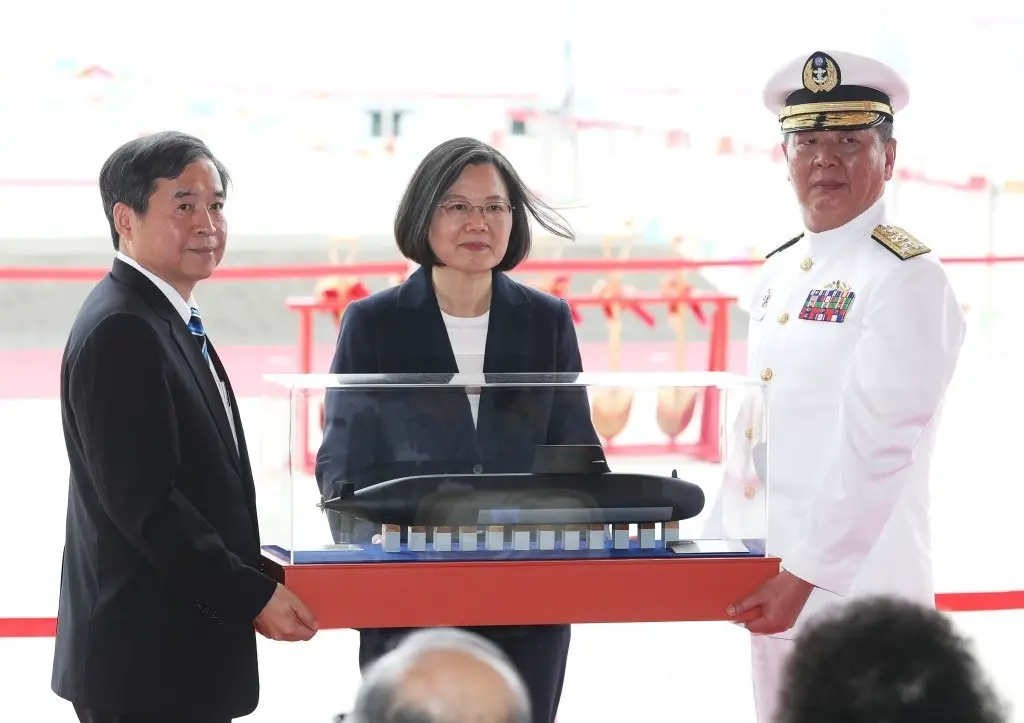 CSBC Shipbuilding Holds Keel-laying Ceremony for Taiwan’s First Indigenous Submarine