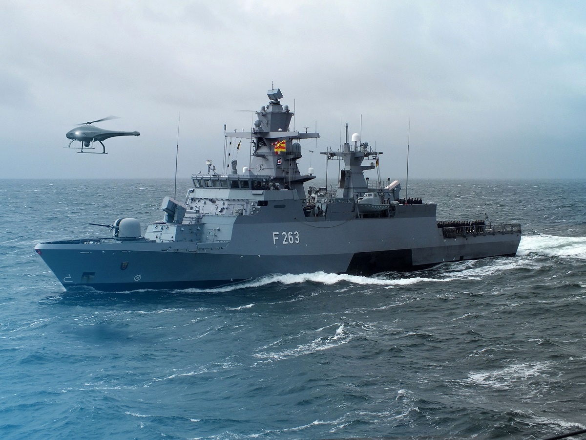 ESG Delivers Sea Falcon Unmanned Aerial Vehicles to German Navy K130 Corvettes