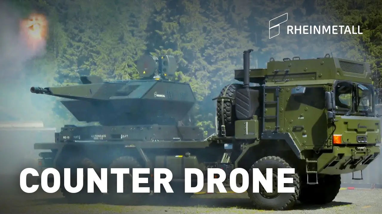 Germany-based Rheinmetall Unveils Its New Skynex Air Defense System