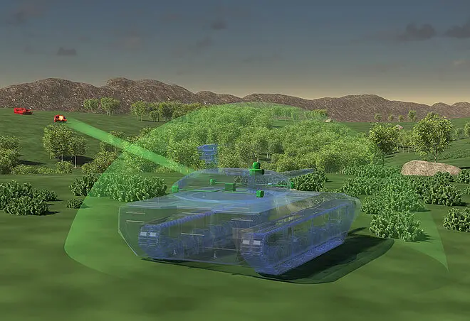 HENSOLDT Develops MUSS 2.0 Self-protection System for Armoured Vehicles