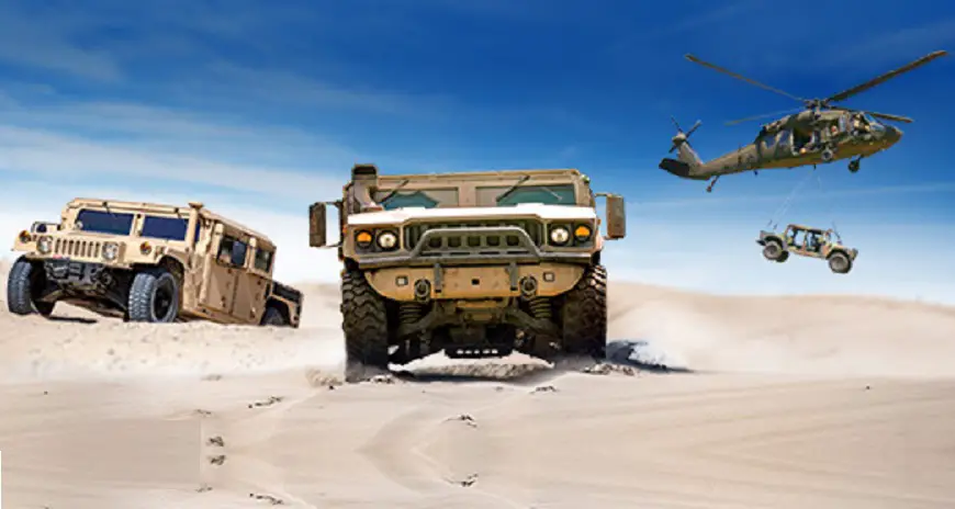 AM General and QinetiQ Develop New Hybrid Electric HUMVEE Vehicle Concept