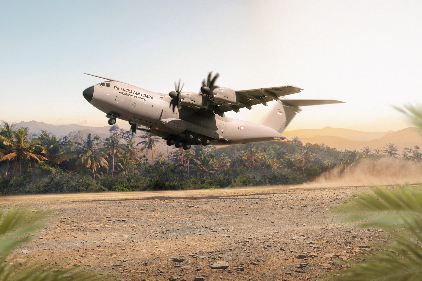 Indonesian Air Force Strengthens Capabilities with Arrival of Airbus A400M Aircrafts